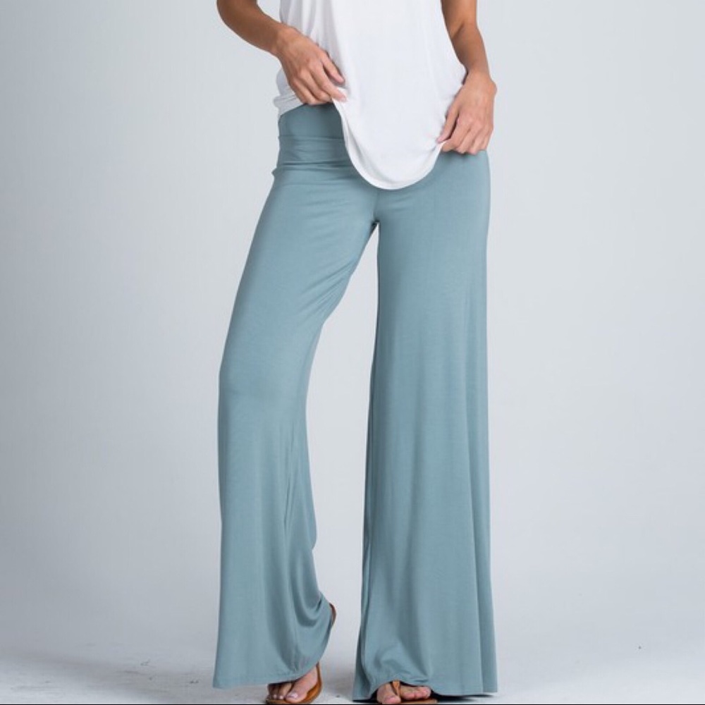 1 LEFTโผ๏ธ Maxine Palazzo Pant - Picture 2 of 4